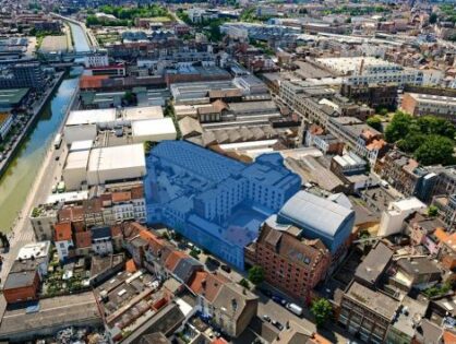 Projet Manchester, futur pôle culturel et refuge d’artistes à Molenbeek
